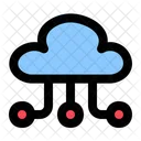 Cloud Speicher Cloud Hosting Cloud Daten Symbol