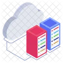 Cloud Server Cloud Speicher Cloud Daten Symbol