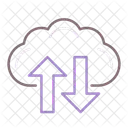 Cloud Speicher Cloud Speicher Cloud Server Symbol