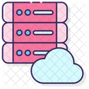 Cloud Speicher Cloud Speicher Cloud Server Symbol