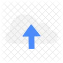 Cloud Speicher Hochladen Cloud Internet Symbol