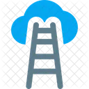 Cloud Stairs Cloud Technology Cloud Computing Icon