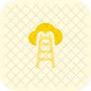 Cloud Stairs Cloud Technology Cloud Computing Icon