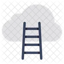 Cloud Stairs Cloud Staircase Cloud Career Icon