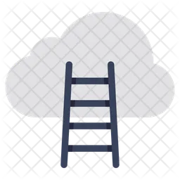 Cloud stairs  Icon