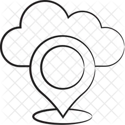 Cloud-Standort  Symbol