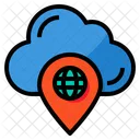 Cloud-Standort  Symbol