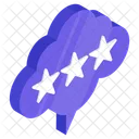 Cloud star  Icon