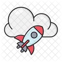 Cloud Startup  Icon