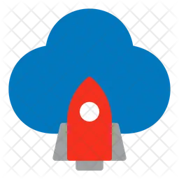 Cloud Startup  Icon