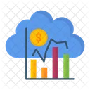 Cloud Analytics Cloud Data Cloud Infographics Icon