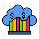 Cloud Data Cloud Statistics Cloud Details Icon