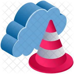 Cloud Stop  Icon