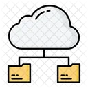 Cloud storage  Icon