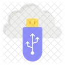 Cloud Storage Cloud Hosting Cloud Computing Icon