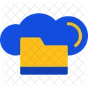 Cloud Storage Online Data Storage Virtual Storage Icon