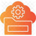 Cloud Storage Online Storage Data Hosting Icon