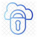 Cloud Storage Cloud Computing Security Icon