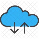Cloud Storage Server Technology Icon