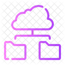 Cloud Storage Backup Data Transfer Icon