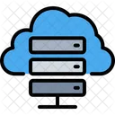 Cloud Hosting Storage Icon