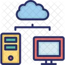 Cloud Storage Data Data Storage Icon