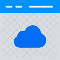 Cloud Storage  Icon