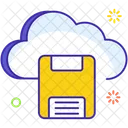 Cloud Storage Cloud Disc Cloud Computing Icon
