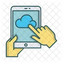 Tablet Cloud Icon