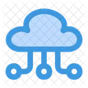 Cloud Storage Cloud Hosting Cloud Data Icon