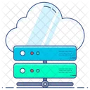 Cloud Storage Cloud Server Network Server Icon