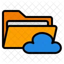 Cloud Storage Folder Server Icon