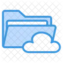 Cloud Storage Folder Server Icon