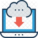 Cloud Storage Download Icon