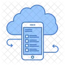 Cloud Storage Clouds Information Icon