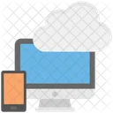 Storage Cloud Computing Icon