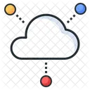Network Cloud Storage Data Icon