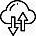 Cloud Storage Cloud Computing Cloud Hosting Icon