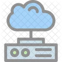 Cloud Storage Cloud Computing Icon