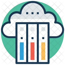 Cloud storage  Icon