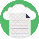 Cloud Storage Data Icon