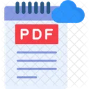 Cloud Storage File Business Icon