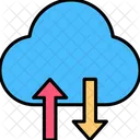 Cloud Storage Cloud Data Icon