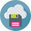 Cloud Storage Floppy Icon