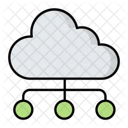 Cloud storage  Icon