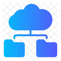 Cloud storage  Icon