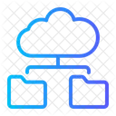 Cloud Storage Backup Data Transfer Icon