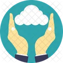Cloud Storage and Sharing  Icon