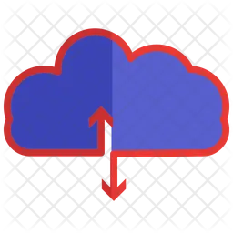 Cloud Storage  Cloud File  Icon