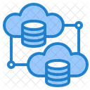 Cloud Storage Database  アイコン